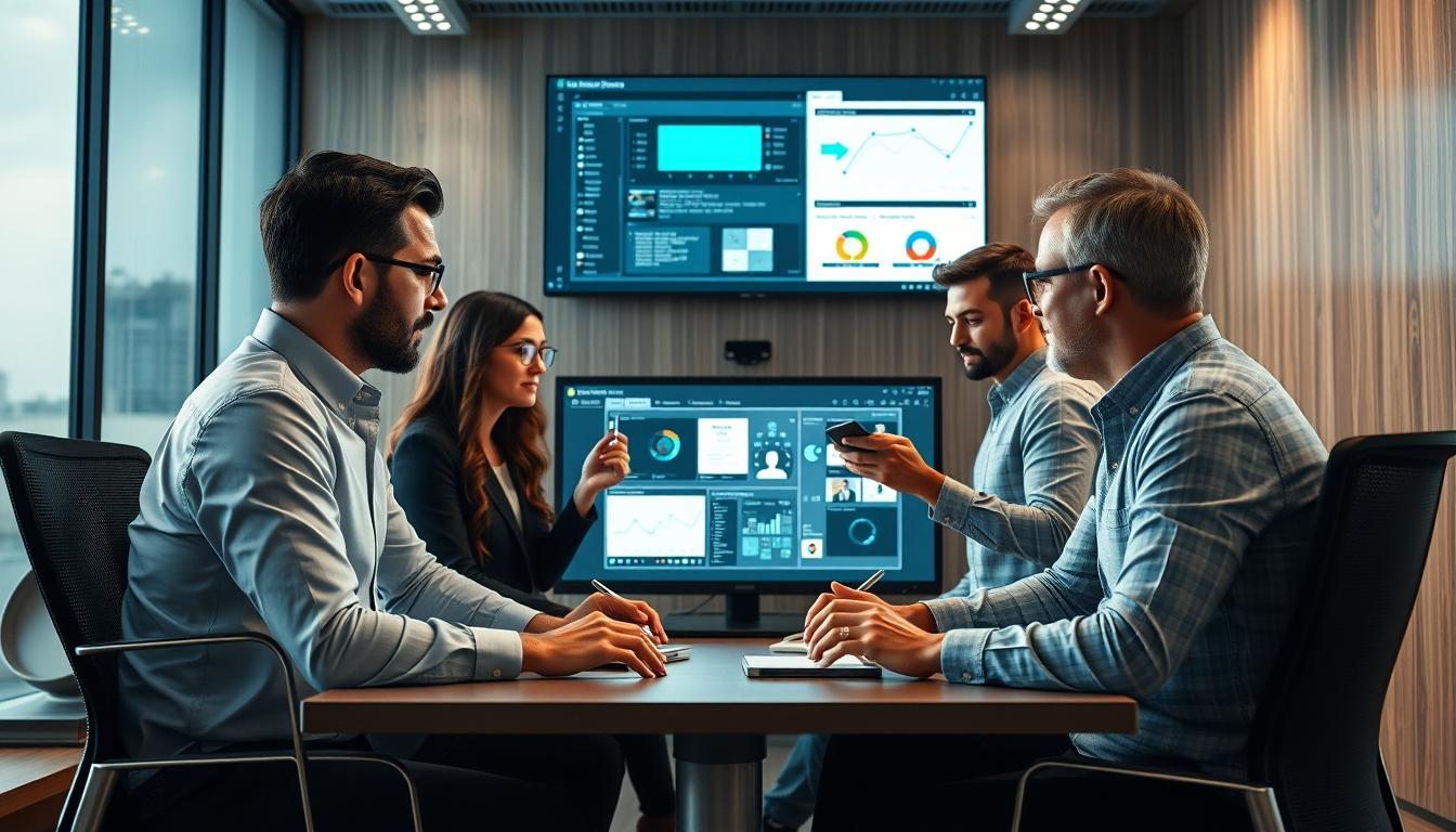 Business data analysis and visualization systems